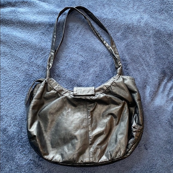 Hobo bag vintage black shoulder bag - Picture 13 of 14